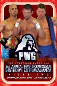 PWG 2nd Annual Bicentennial Birthday Extravaganza  Night Two' Poster