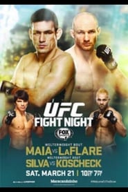 UFC Fight Night 62 Maia vs LaFlare' Poster