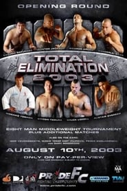 Pride Total Elimination 2003' Poster