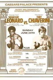 Sugar Ray Leonard vs Tony Chiaverini' Poster