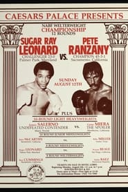 Sugar Ray Leonard vs Pete Ranzany' Poster