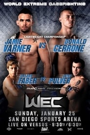 WEC 38 Varner vs Cerrone' Poster