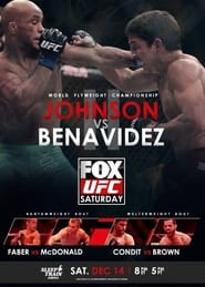 UFC on Fox 9 Johnson vs Benavidez 2' Poster