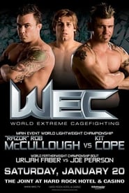 WEC 25 McCullough vs Cope' Poster