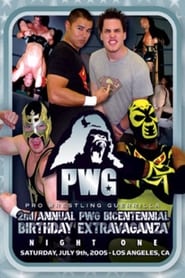 PWG 2nd Annual Bicentennial Birthday Extravaganza  Night One' Poster