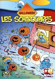 A Smurfy Halloween' Poster