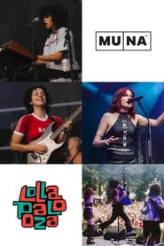 MUNA Live at Lollapalooza 2022' Poster