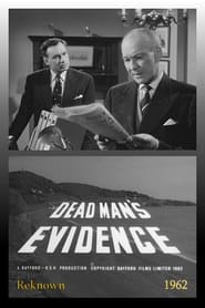 Dead Mans Evidence' Poster