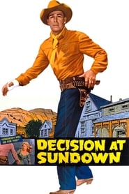 Decision at Sundown' Poster