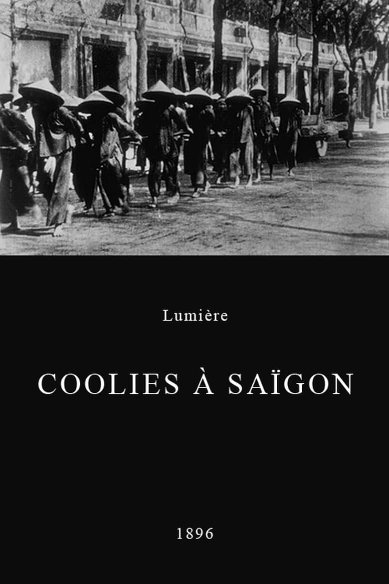 Coolies à Saïgon Poster