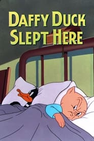 Daffy Duck Slept Here' Poster