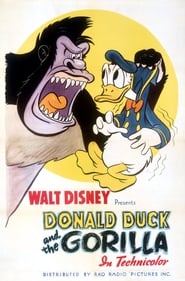Donald Duck and the Gorilla' Poster