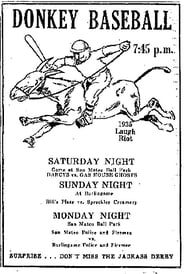 Donkey Baseball' Poster