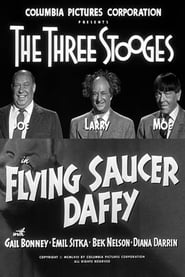 Flying Saucer Daffy' Poster