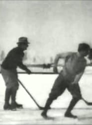 Hockey Match on the Ice' Poster