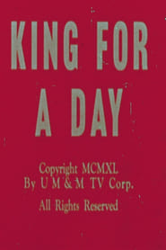 King for a Day' Poster