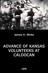 Advance of Kansas Volunteers at Caloocan' Poster