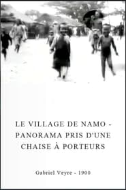 Le village de Namo  Panorama pris dune chaise  porteurs' Poster