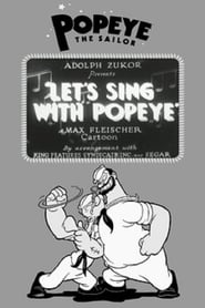Lets Sing with Popeye' Poster