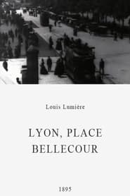Lyon place Bellecour' Poster