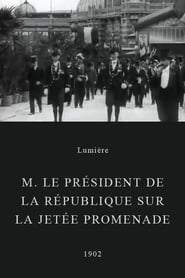 M le Prsident de la Rpublique sur la Jete Promenade' Poster