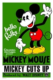 Mickey Cuts Up' Poster