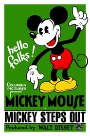 Mickey Steps Out' Poster