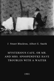 Mysterious Cafe or Mr and Mrs Spoopendyke Have Troubles with a Waiter' Poster