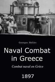 Naval Combat in Greece' Poster