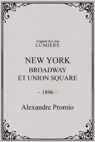 New York Broadway at Union Square' Poster