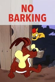 No Barking' Poster