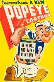 Olive Oyl and Water Dont Mix' Poster