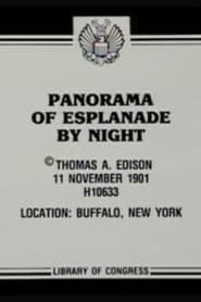 Panorama of Esplanade by Night' Poster