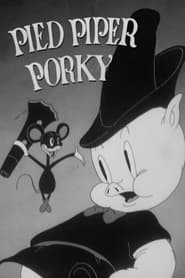 Pied Piper Porky' Poster