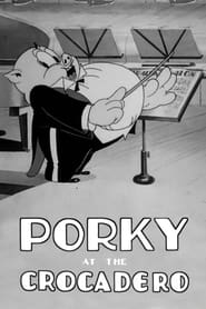 Porky at the Crocadero' Poster