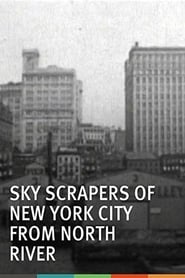 Skyscrapers of New York City from the North River' Poster