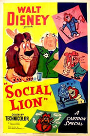 Social Lion' Poster