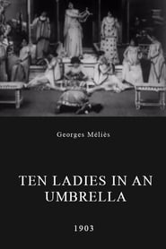 Ten Ladies in One Umbrella' Poster