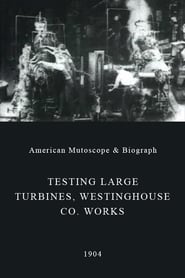 Testing Large Turbines Westinghouse Co Works' Poster