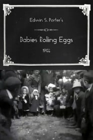 Babies Rolling Eggs' Poster