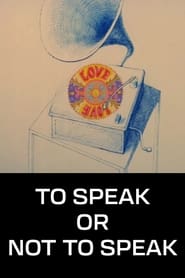 To Speak or Not to Speak' Poster