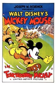 Touchdown Mickey' Poster