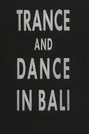 Trance and Dance in Bali' Poster