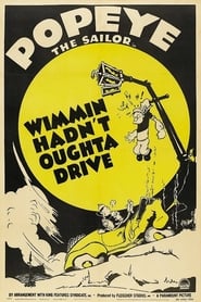 Wimmin Hadnt Oughta Drive' Poster