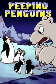 Peeping Penguins' Poster