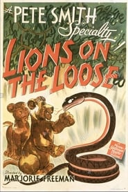 Lions on the Loose' Poster
