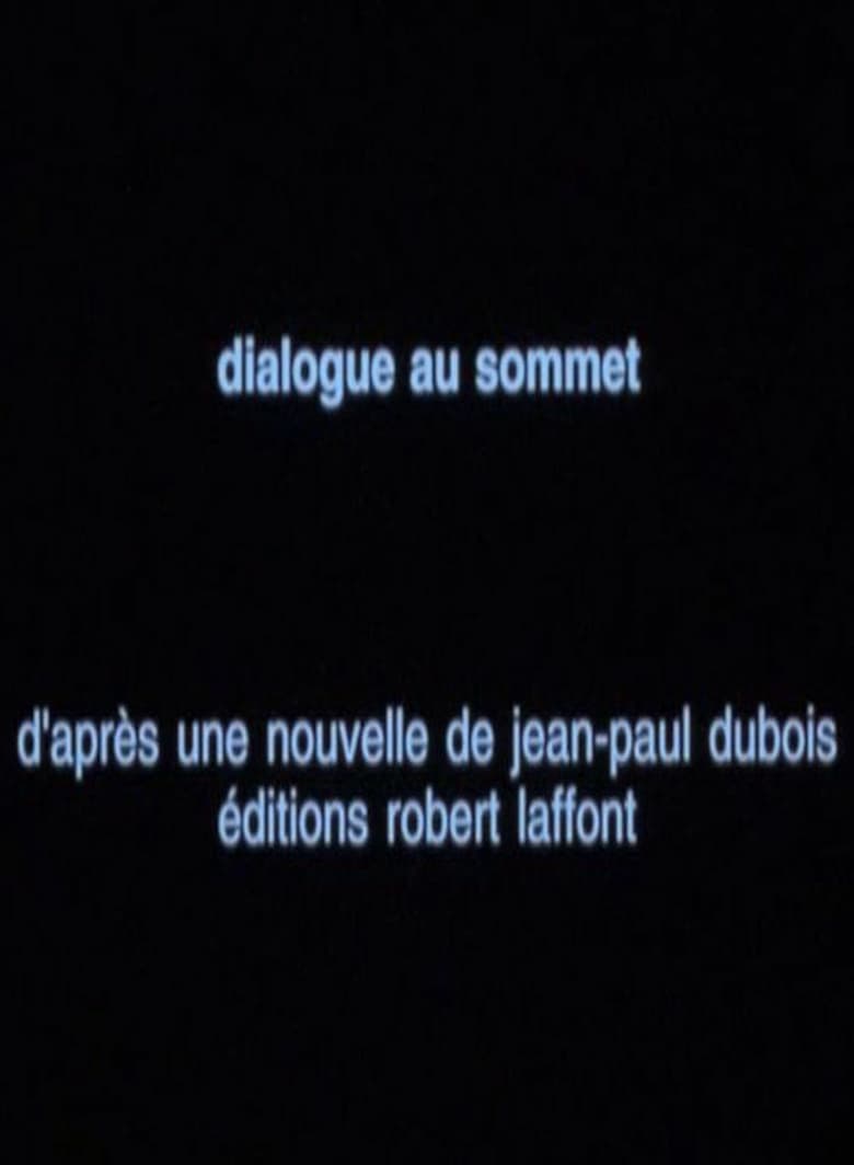 Dialogue au sommet Poster