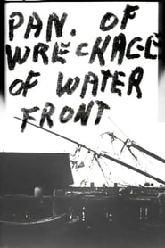 Panorama of Wreckage of Water Front' Poster