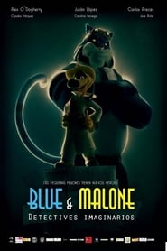 Blue  Malone detectives imaginarios' Poster