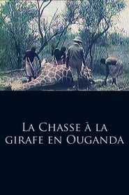 La chasse  la girafe en Ouganda' Poster